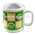 expression package series embossing funny face 3D rubber mug